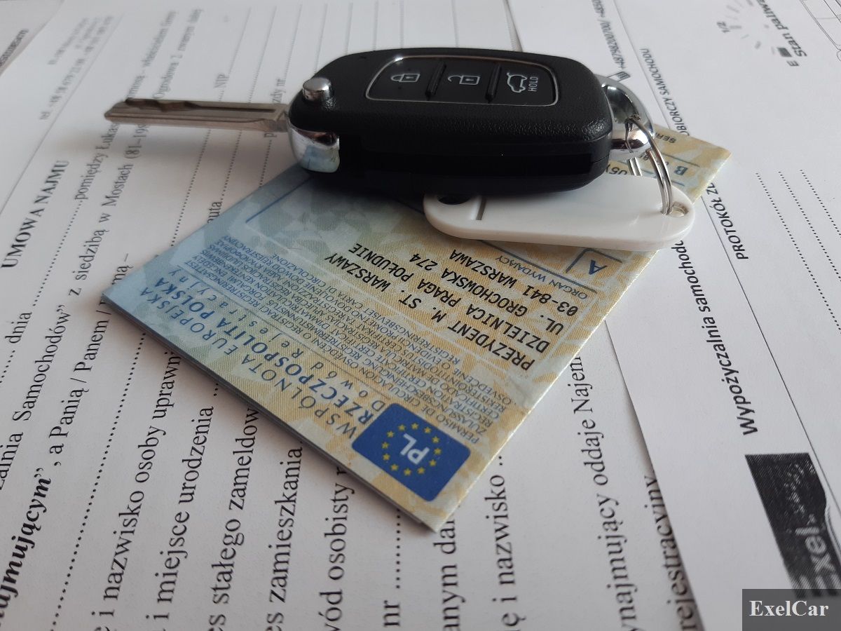 Opłaty przy wynajmie auta - wypożyczalnia samochodów Exelcar