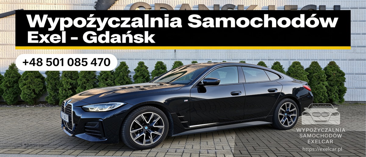 wypożyczalnia samochodów Gdańsk Exel